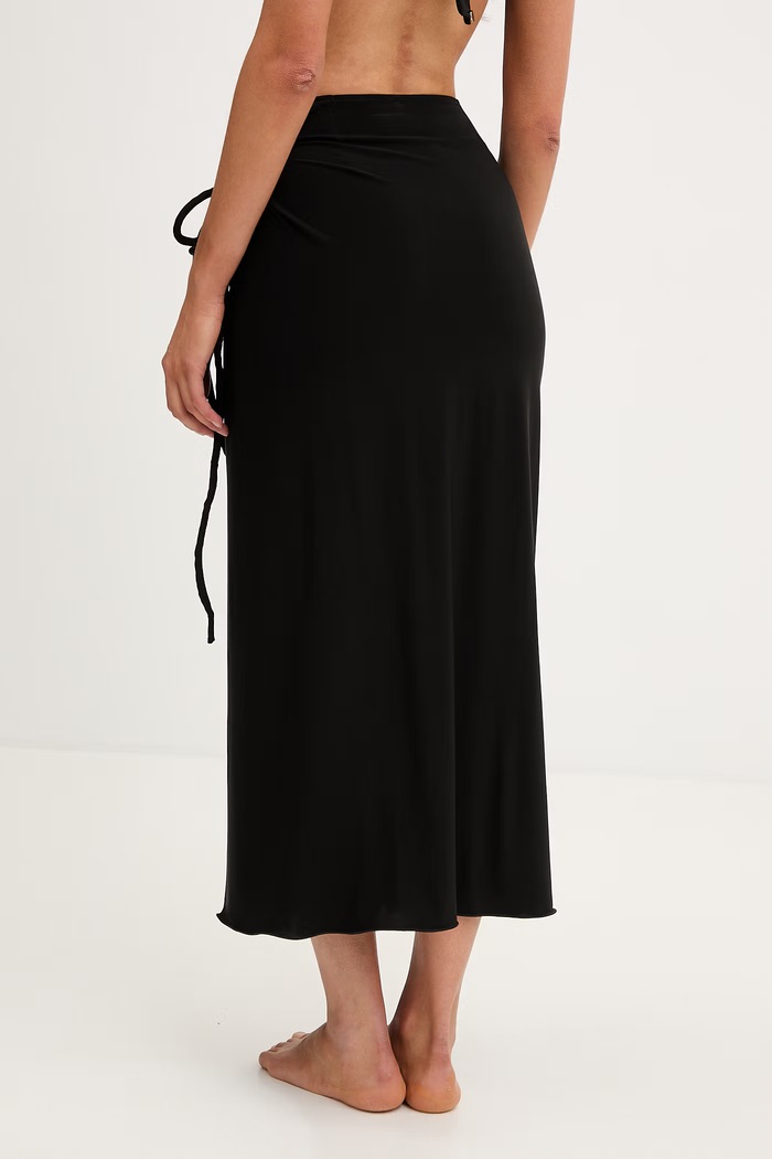 Oblečenie Max Mara Beachwear plážová sukňa dámska AFOSO 2616771019600 čierna