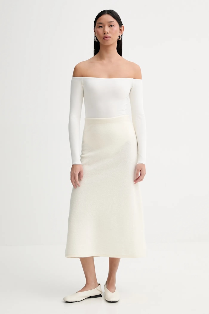 Odjeća Calvin Klein Vunena suknja Calvin Klein LV144E366G bež
