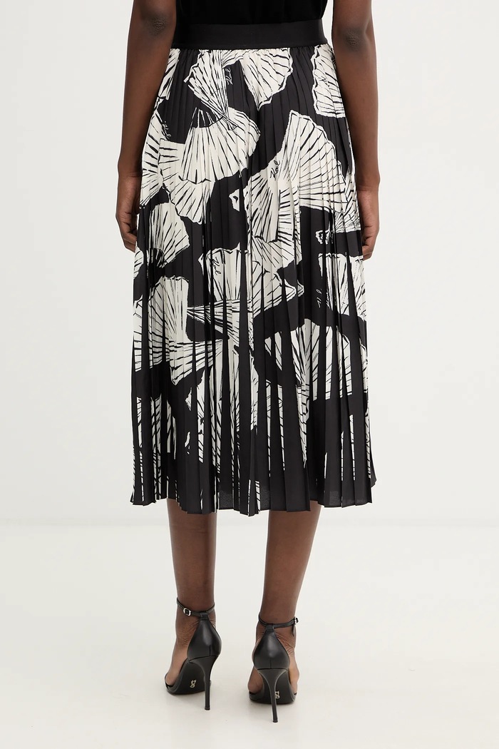Odzież Karl Lagerfeld spódnica COMMERCIAL PLEATED B1W12008 czarny