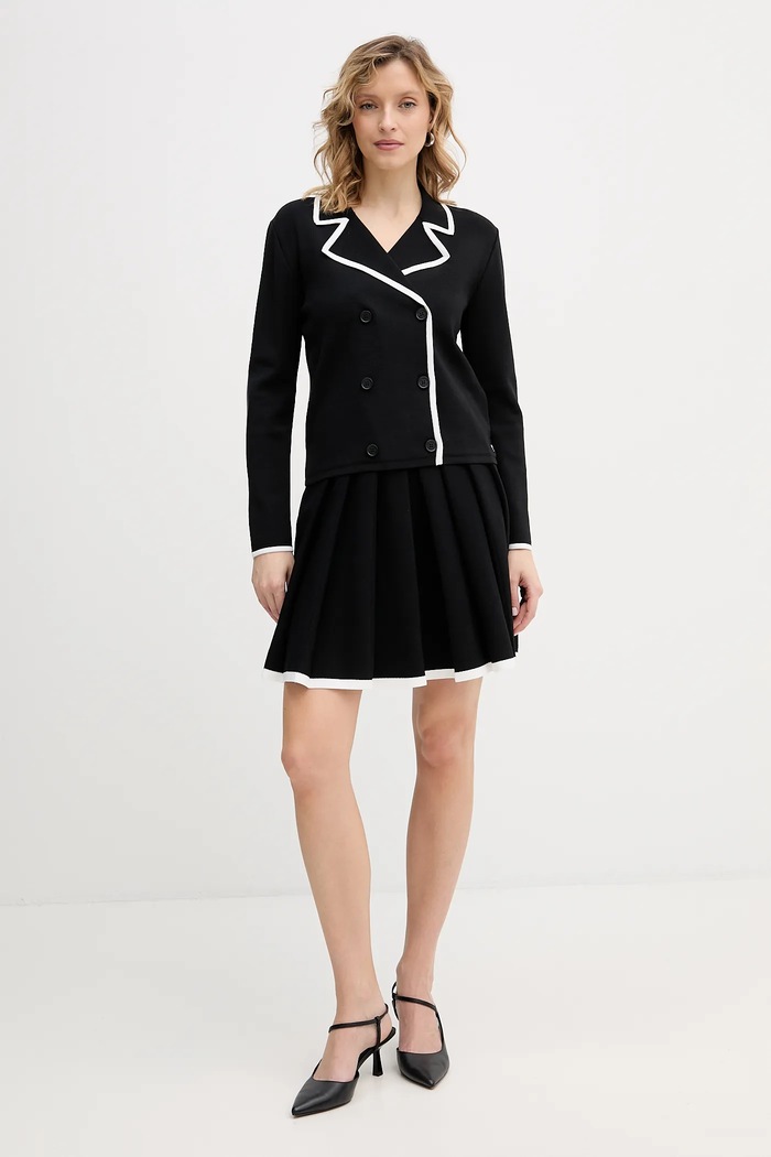 Karl Lagerfeld fustă B1W12003 negru SS26