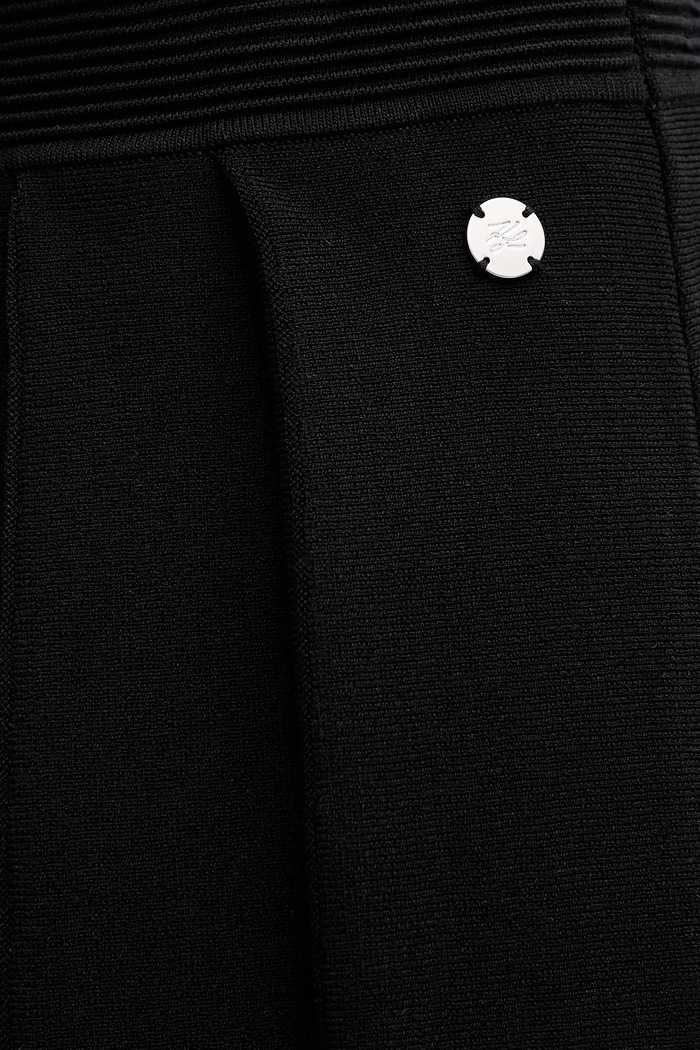 Spódnica Karl Lagerfeld czarny B1W12003