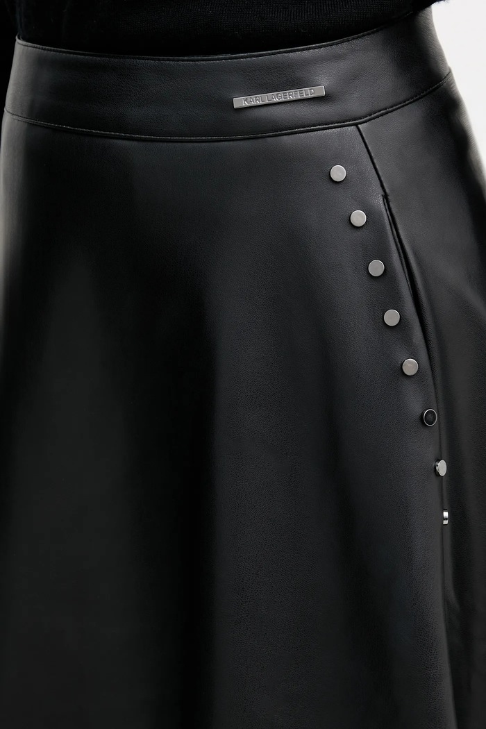 Karl Lagerfeld fustă negru B1W12011