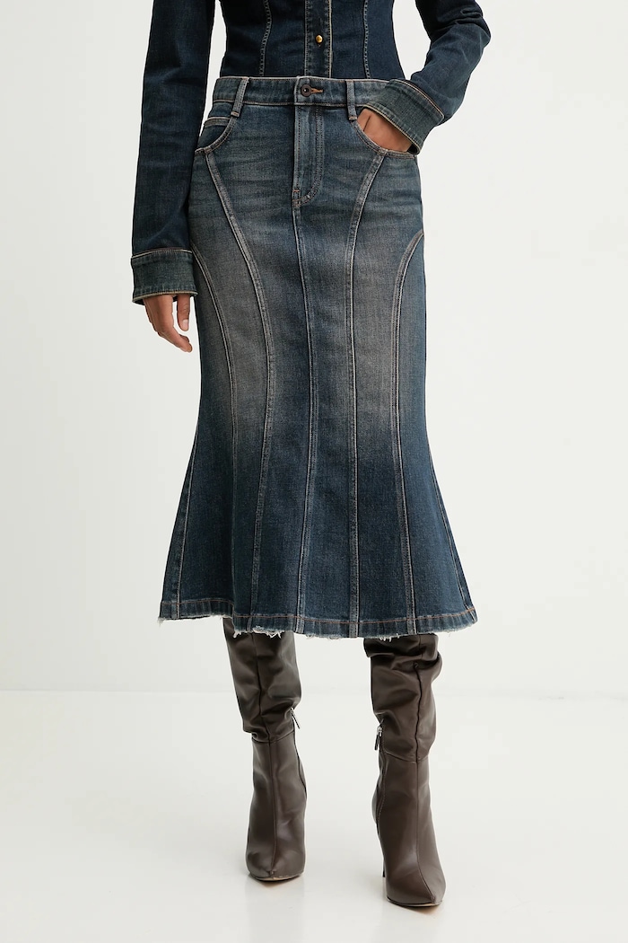 Jeans krilo Miss Sixty Z elastanom modra 6S4KJ15300