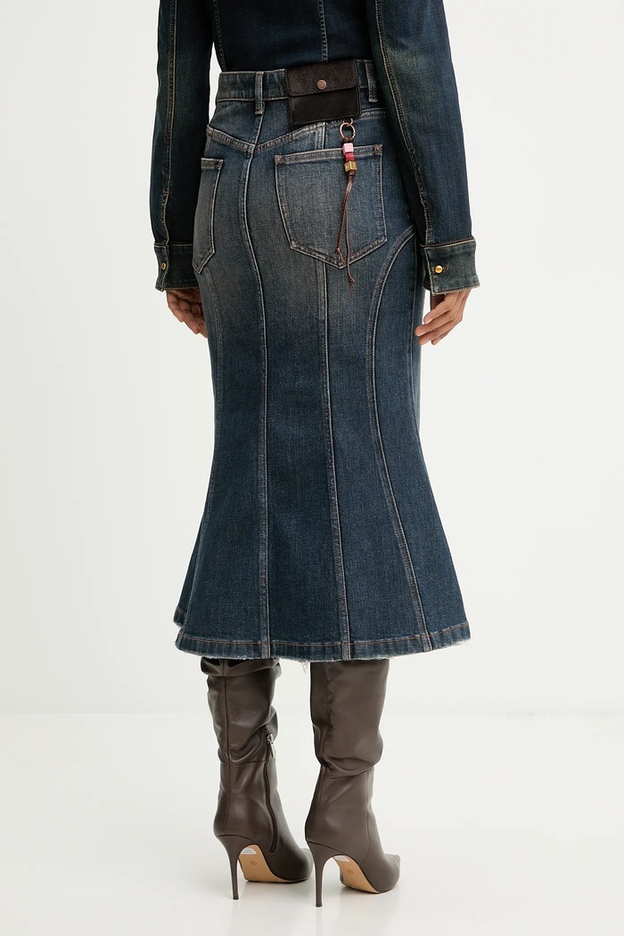 Oblačila Jeans krilo Miss Sixty 6S4KJ15300 modra