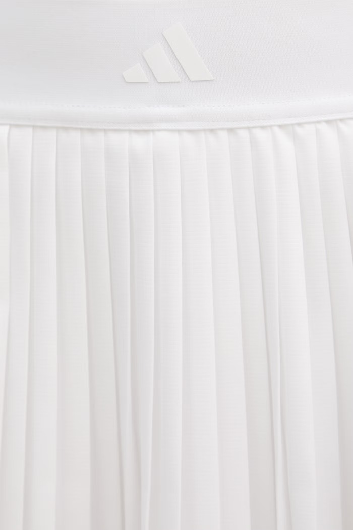 adidas Performance плисирана пола Club Pleatskirt JD6116 бял