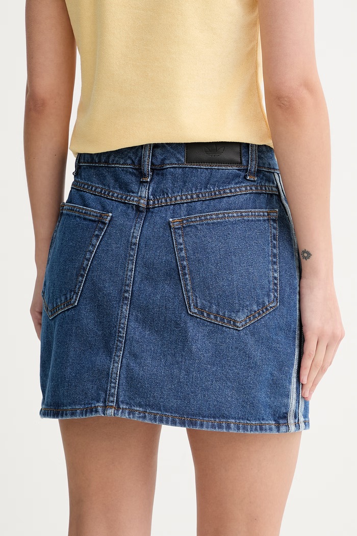 Oblečenie adidas Originals sukňa rifľová KD2901 modrá
