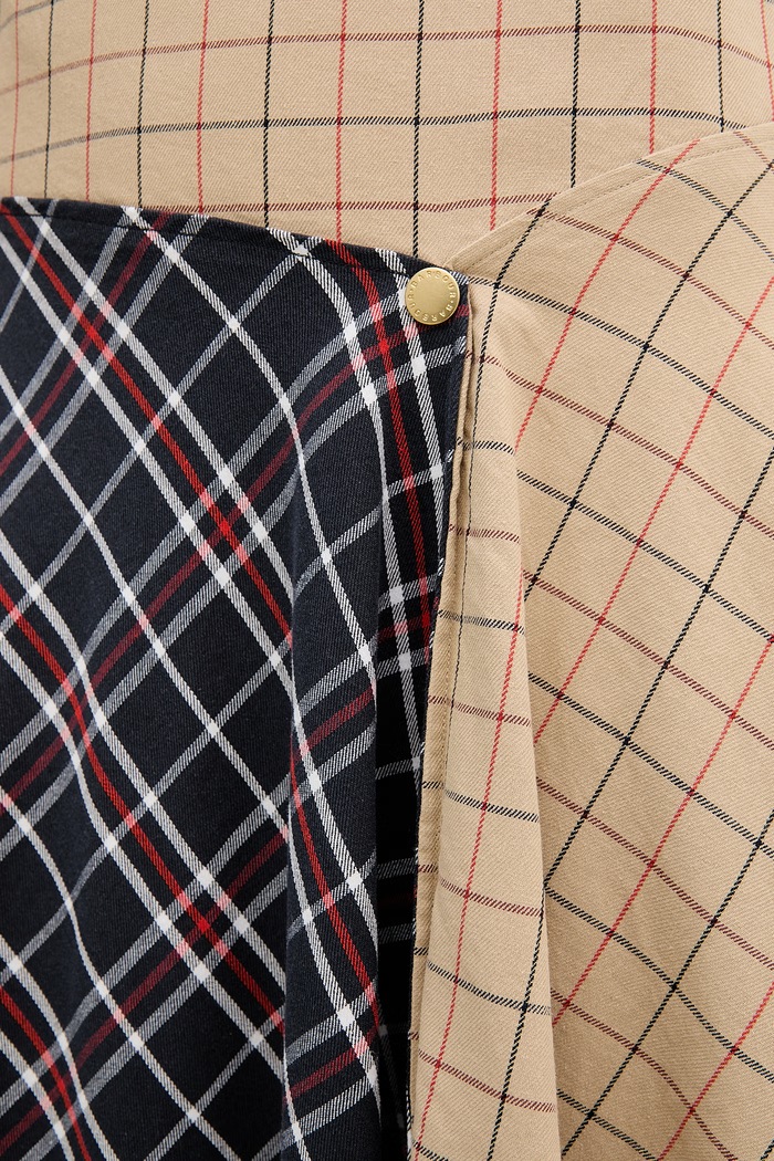 Bavlnená sukňa Barbour Dalbury béžová LSK0147