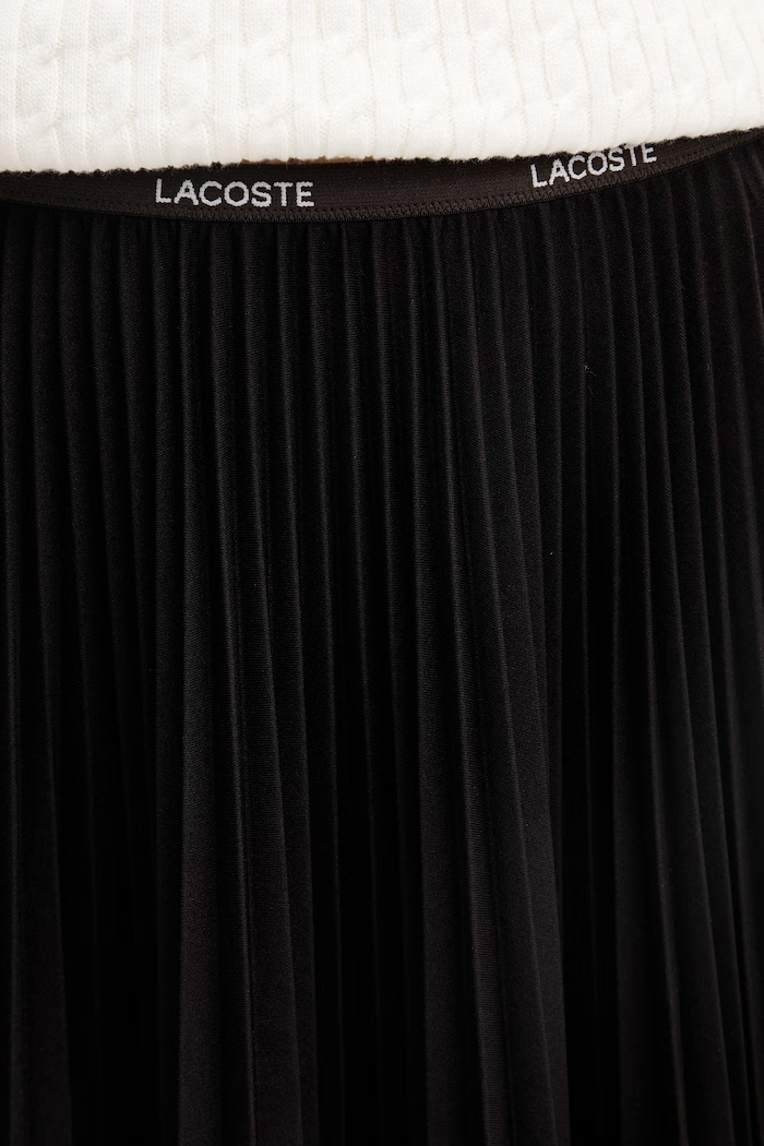 Lacoste plisovaná sukně hnědá JF1402
