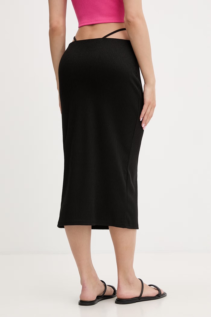 Oblečenie Guess plážová sukňa dámska NEREA E6GD04.KG322 čierna