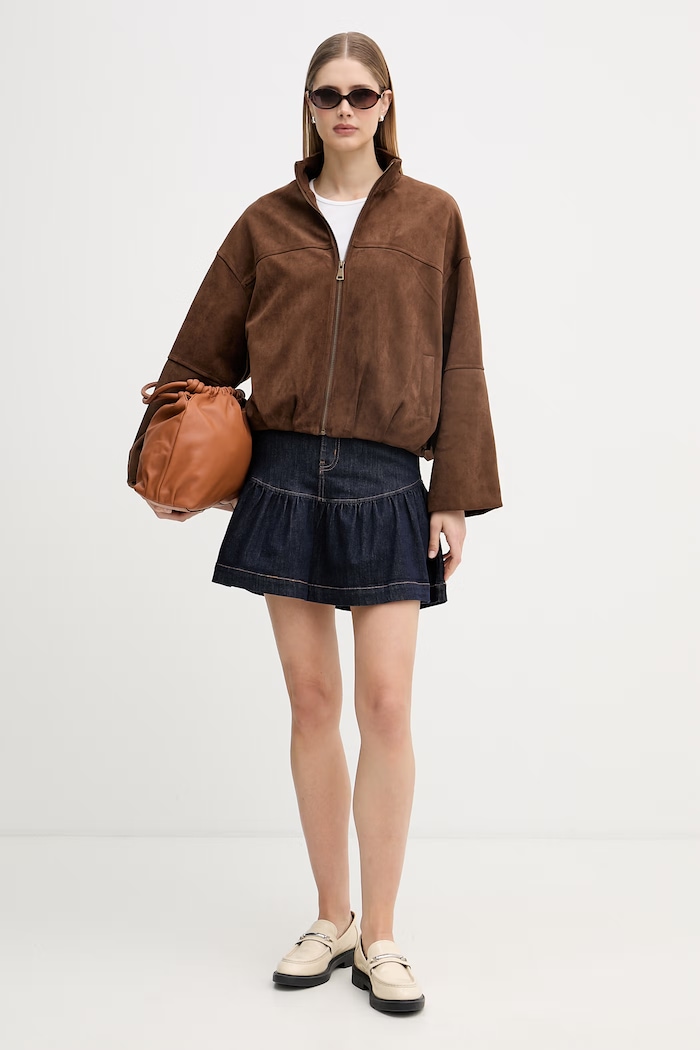 Gaudi fustă de denim 611BD76001 bleumarin SS26