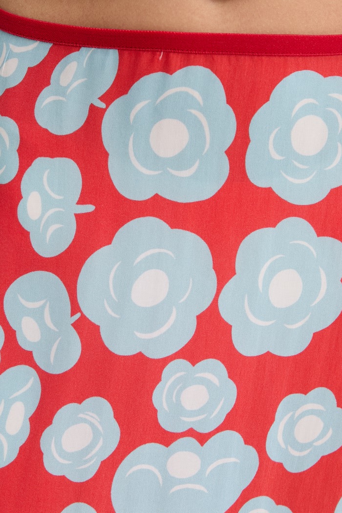 Marimekko φούστα κόκκινο 095228
