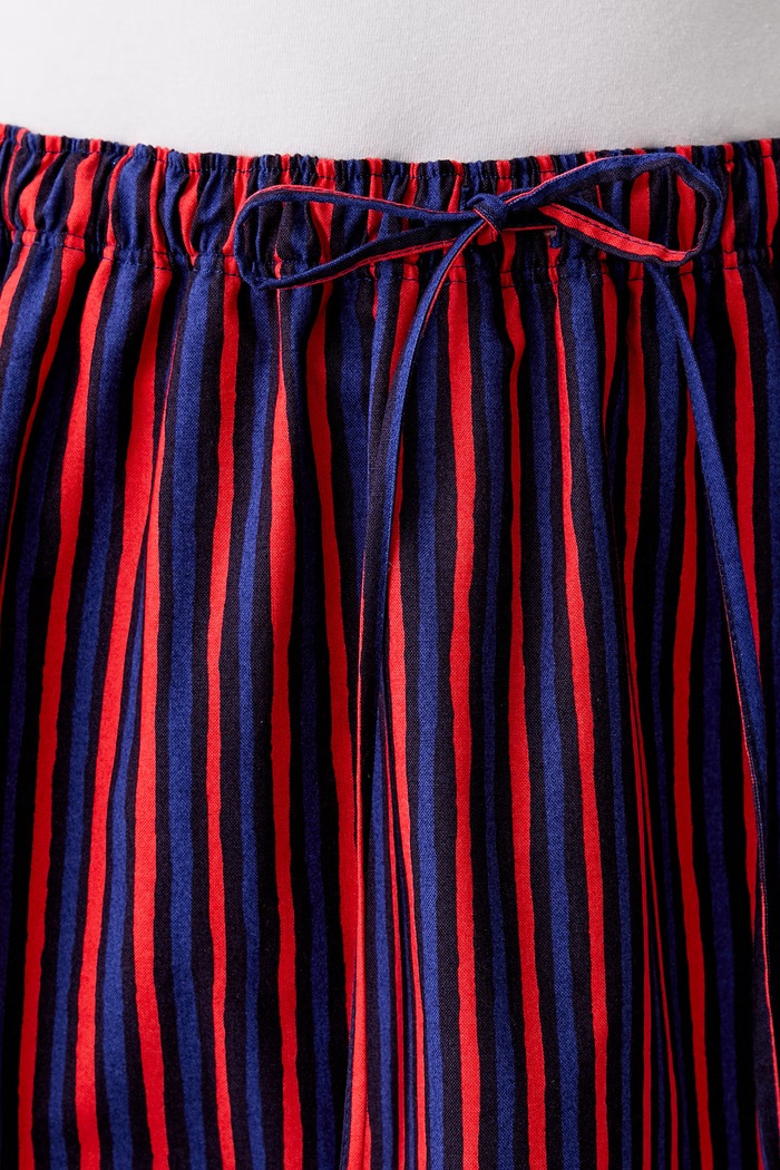 Marimekko sukňa bavlnená červená 095234