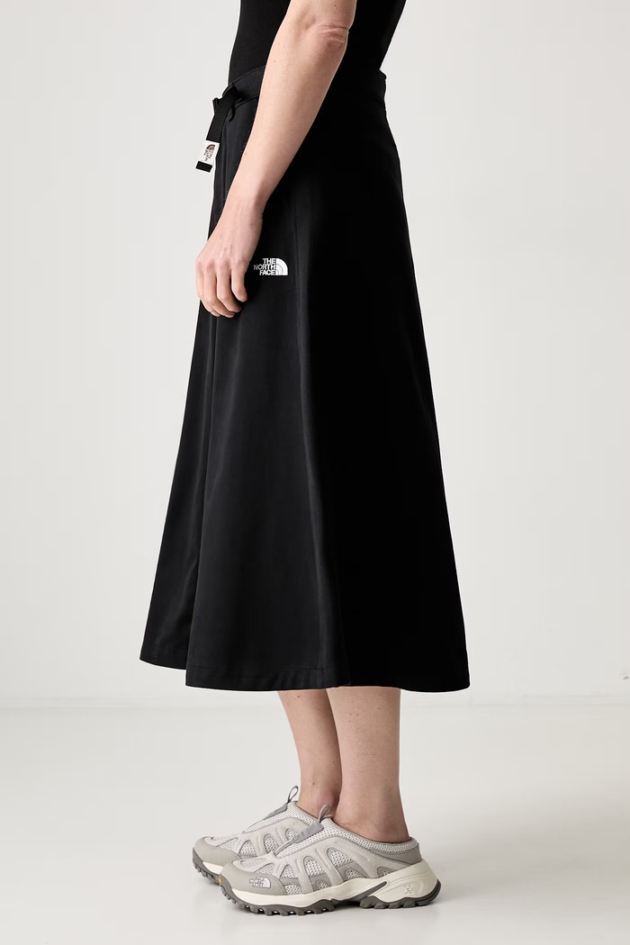 The North Face Twill skirt cotton NF0A8DWYKY41 black SS26
