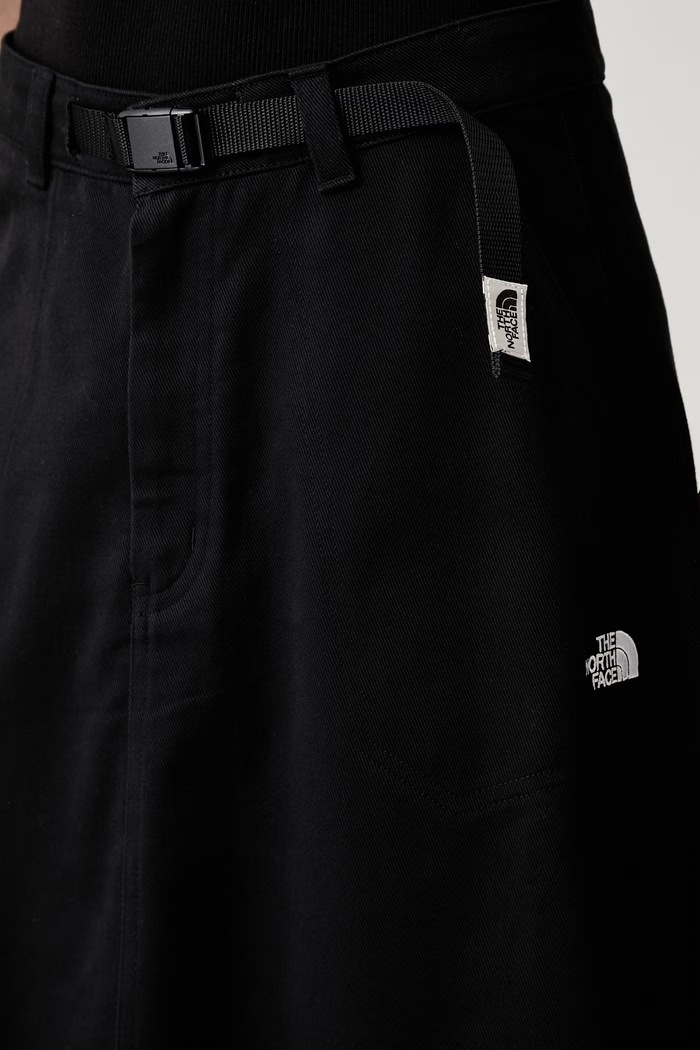 The North Face Twill skirt cotton black NF0A8DWYKY41