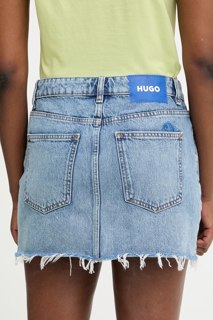 Oblečenie HUGO Blue sukňa rifľová Galanie_1_B 50561137 modrá