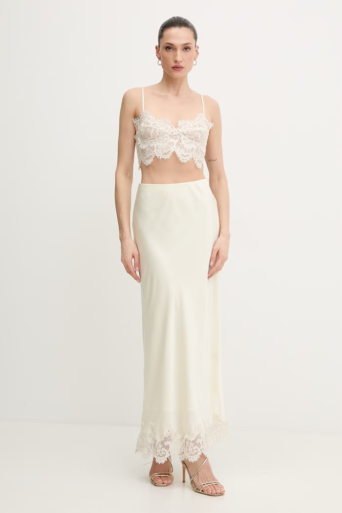 Φούστα Bardot 60390SB μπεζ SS26