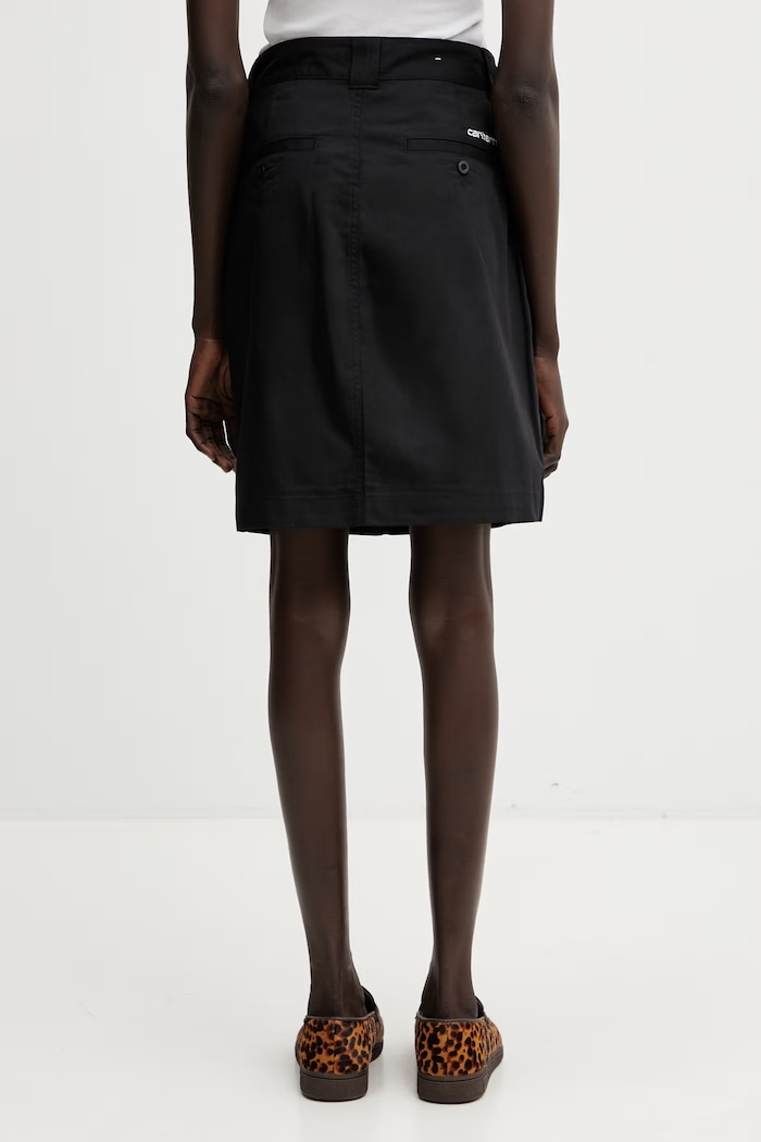 Odzież Carhartt WIP W' Postal Skirt spódnica trapezowa I036149.89XX czarny