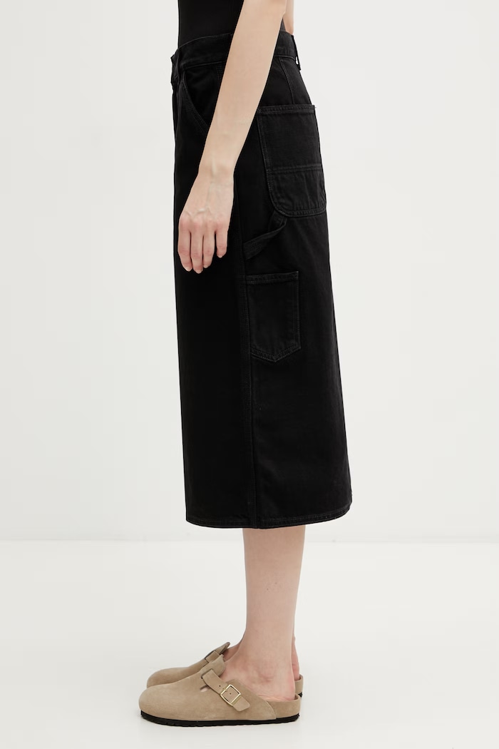Carhartt WIP W' Single Knee Skirt denim I034224.8906 black SS26