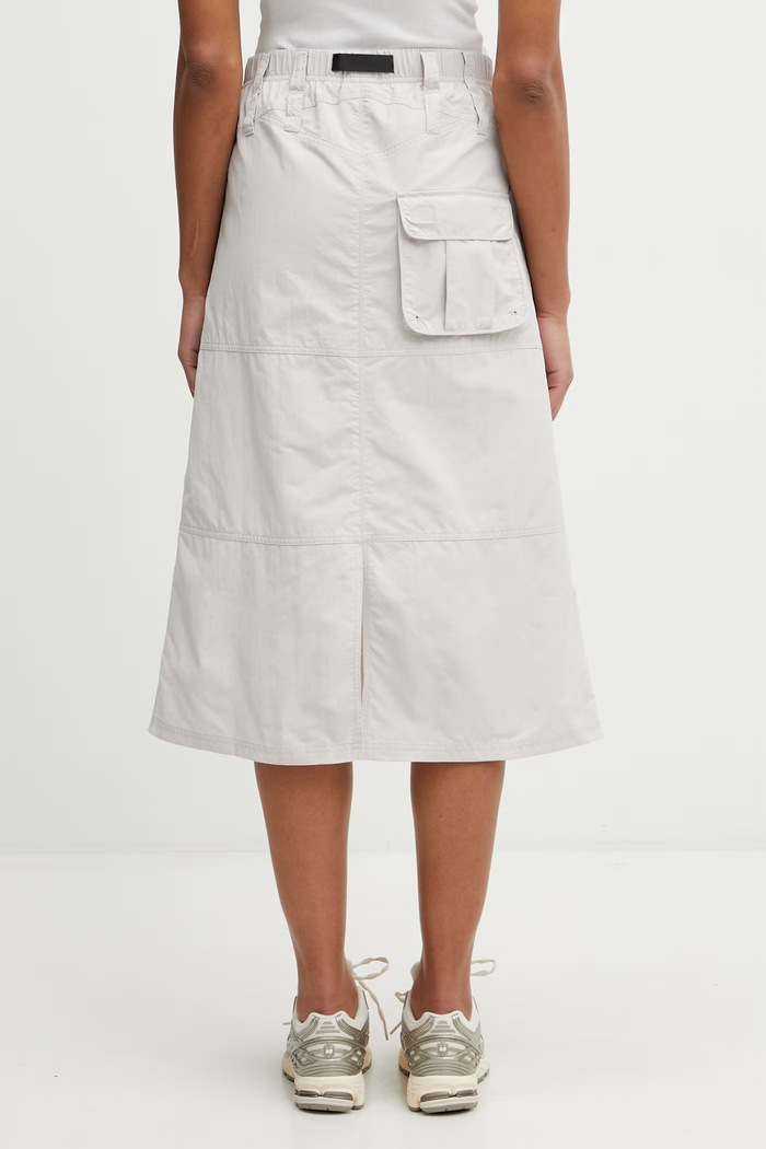 Ρούχα Gramicci NYLON UTILITY SKIRT φούστα με σκίσιμο G6SW.SK037. μπεζ