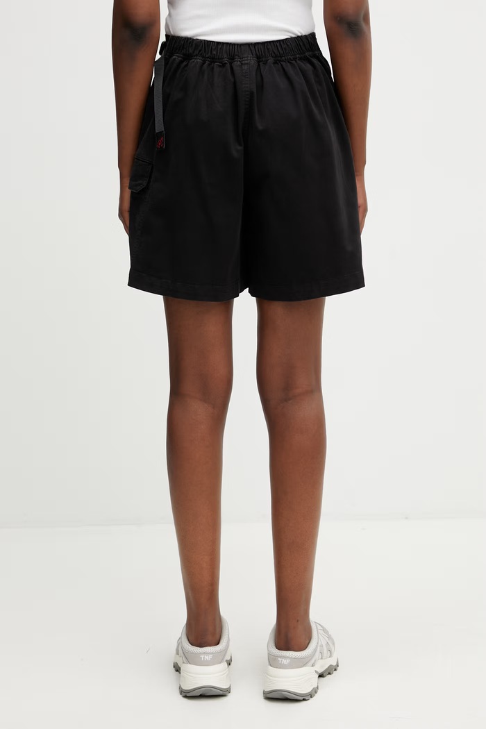 Ρούχα Gramicci G-SKORT φούστα-παντελόνι με βαμβάκι G5SW.P066. μαύρο