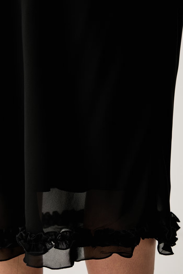 Le Privé spódnica z wiskozy MELISSA SKIRT NOIR czarny LP00756
