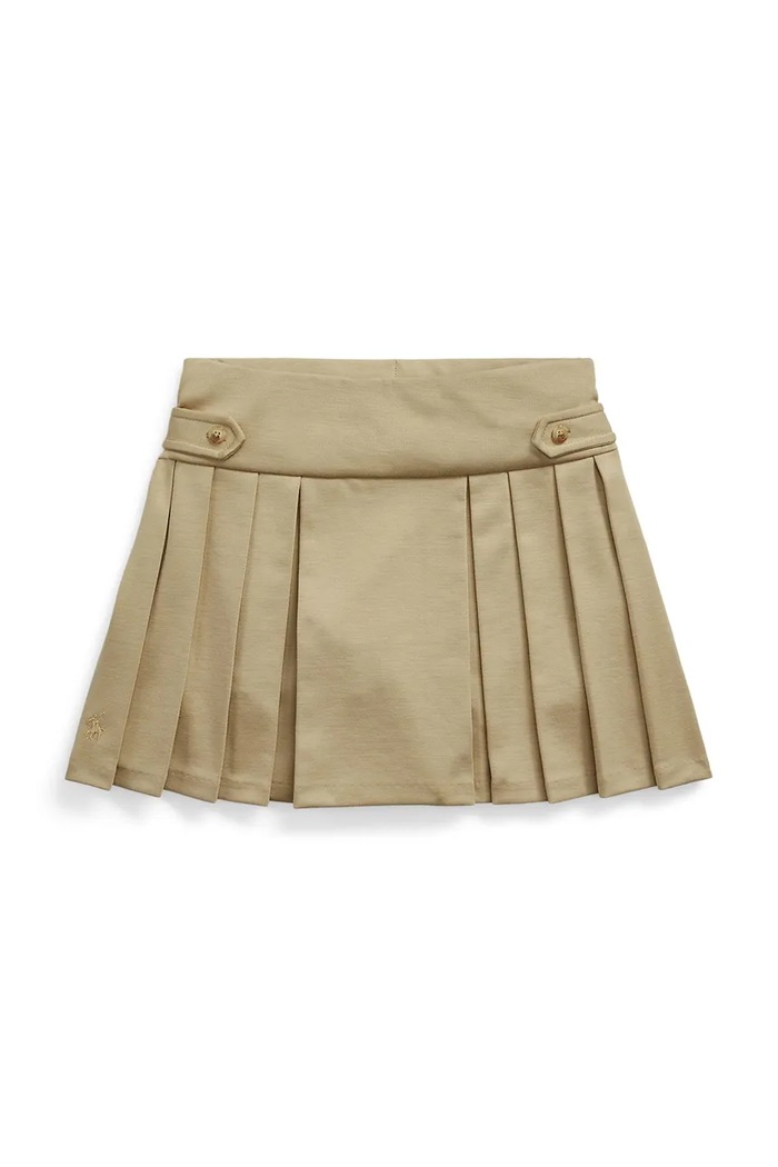 Dievčenská sukňa Polo Ralph Lauren 313749584002 béžová SS26