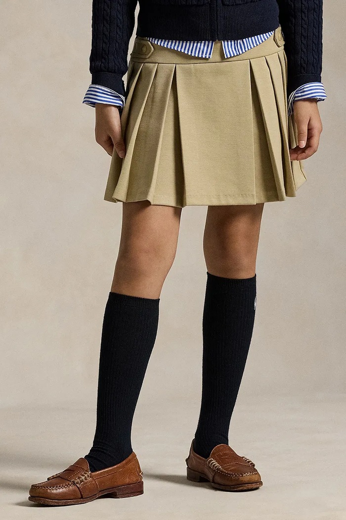 Dievčenská sukňa Polo Ralph Lauren 313749584002 béžová