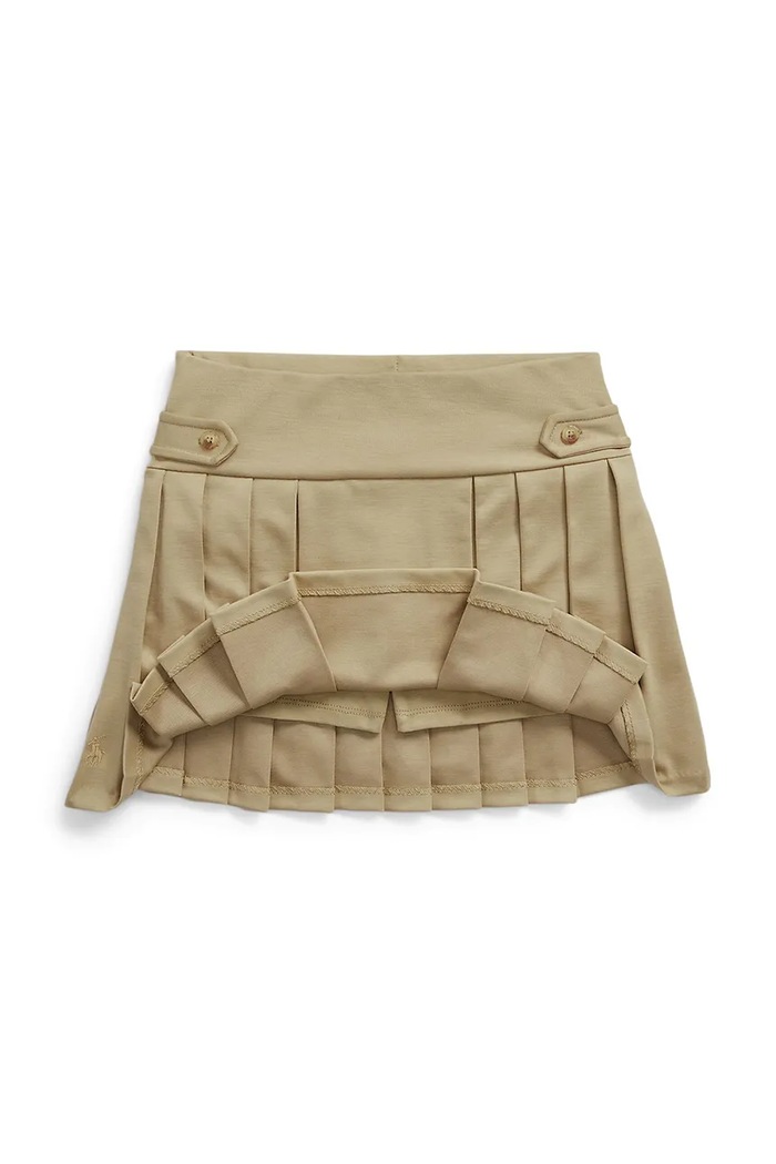 Dievčenská sukňa Polo Ralph Lauren béžová 313749584002