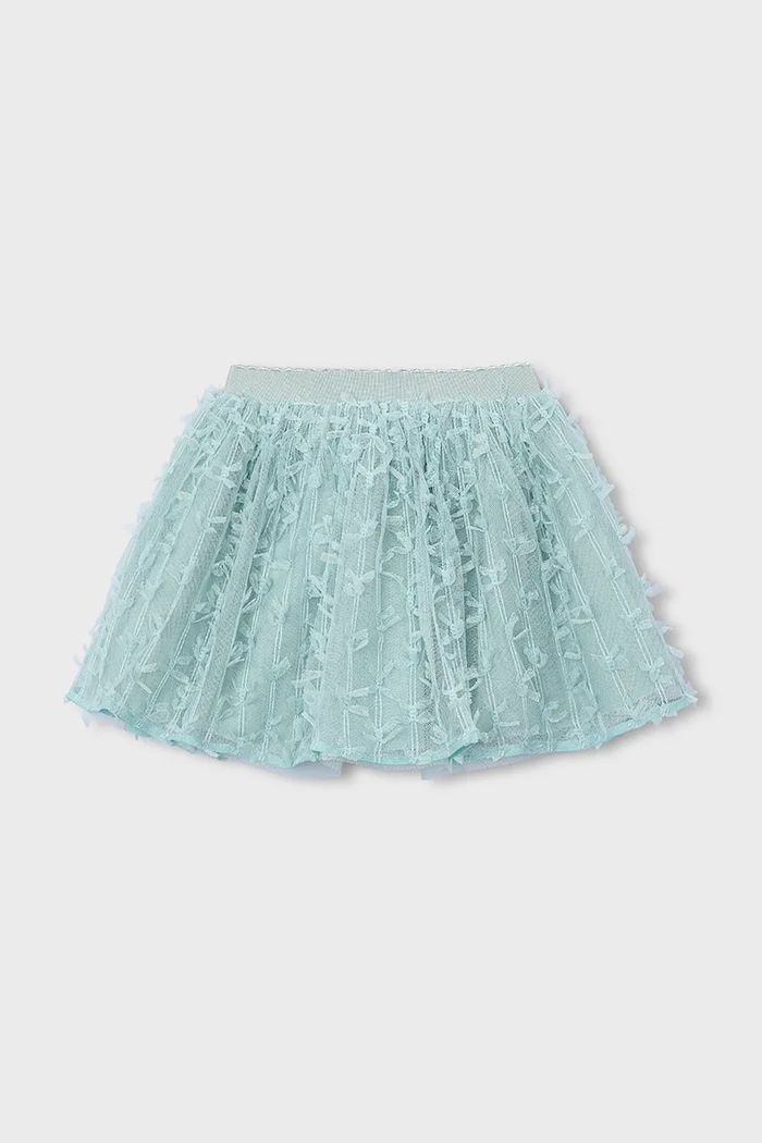 Dětská sukně Mayoral 3901.6A.Mini.PPY2 tyrkysová SS26