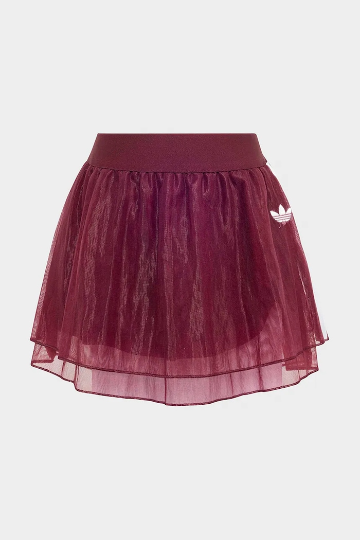 Παιδική φούστα adidas Originals KC6798 μπορντό SS26