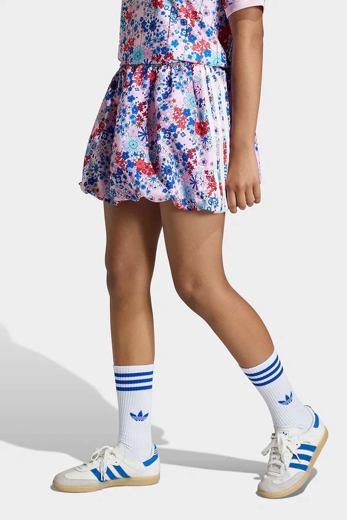 Dievčenská sukňa adidas Originals látka ružová KD1766