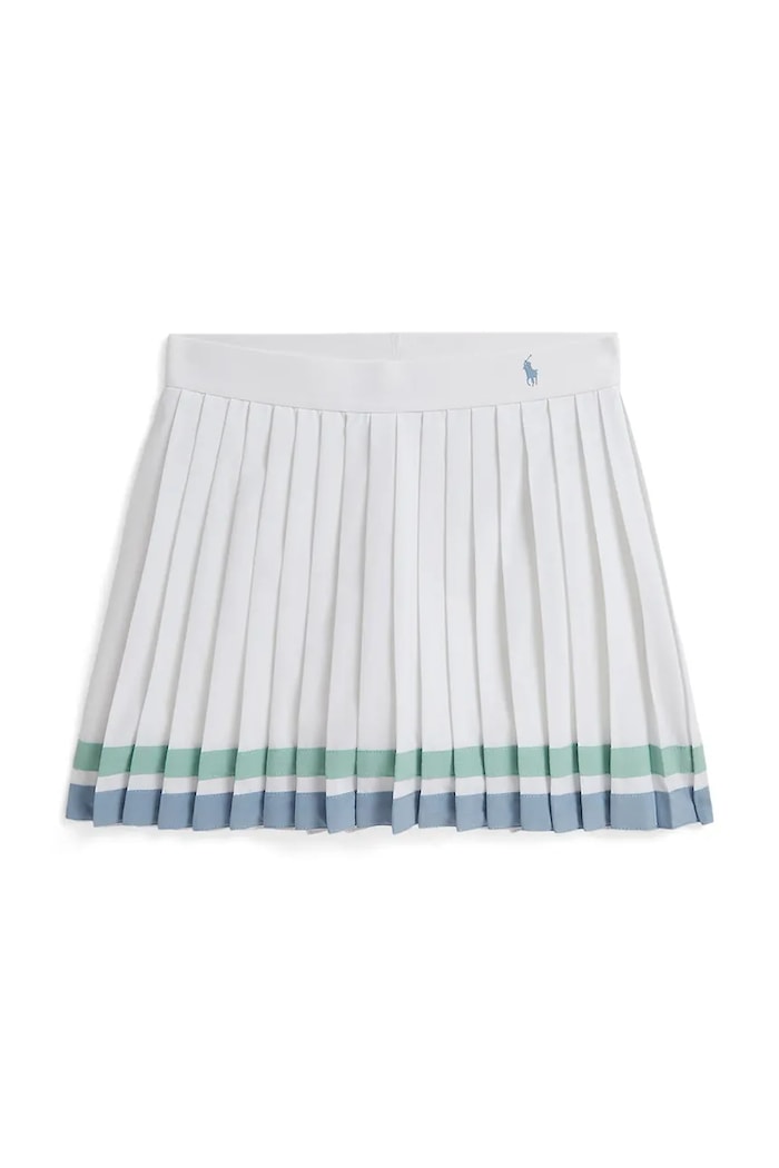 Polo Ralph Lauren plisovaná sukňa biela 313A11767001