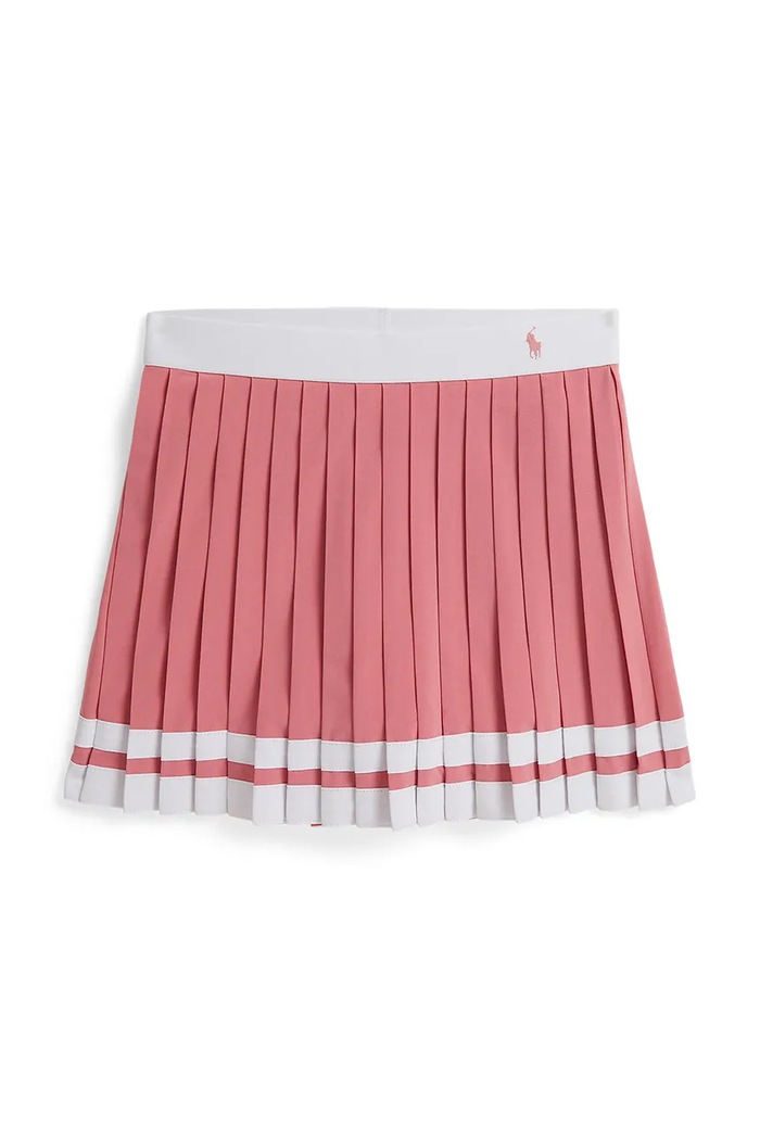 Polo Ralph Lauren plisovaná sukňa 313A11767002 ružová SS26