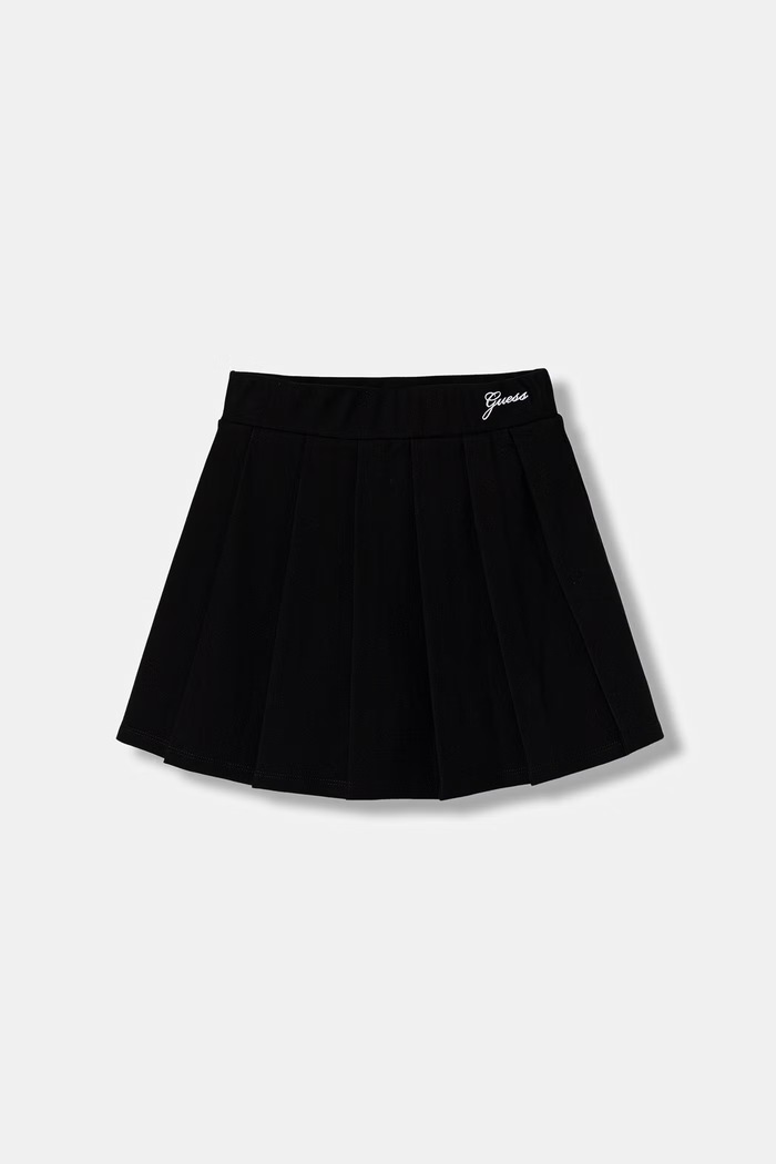 Guess sukňa s viskózou čierna J6GD39.KAUH0.PPY2.M