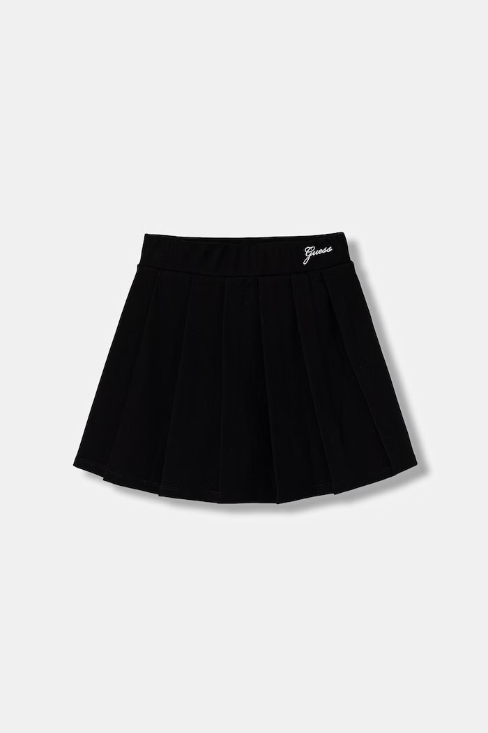 Guess sukňa s viskózou čierna J6GD39.KAUH0.PPY2.M