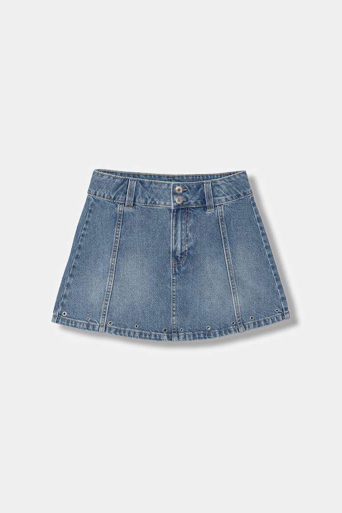 United Colors of Benetton fustă din denim albastru 4R76C002O.G.Stagionale