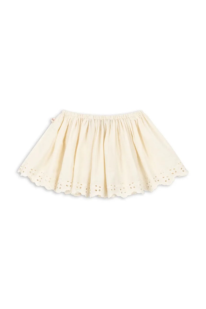 Fete Konges Sløjd fustă din bumbac POSEY SKIRT KS105526.PPY2 bej