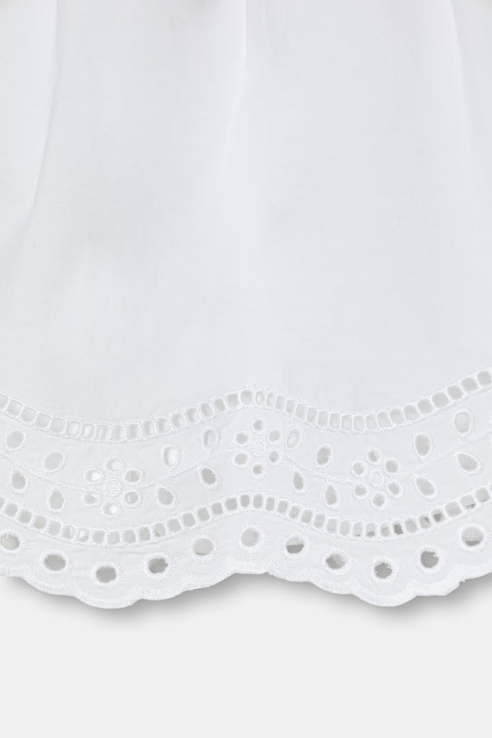 Dievča United Colors of Benetton sukňa bavlnená 4O8XC002Q.G.seasonal biela
