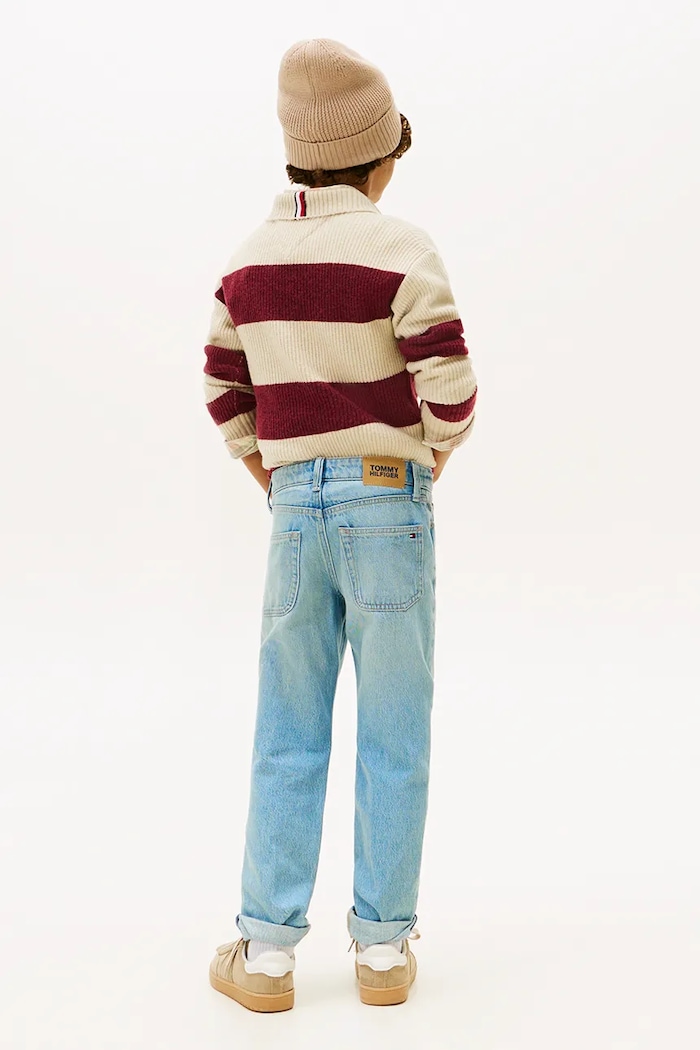 Dětské rifle Tommy Hilfiger STRAIGHT modrá KB0KB10035.104.122.PPY2