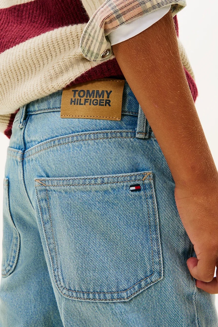 Dětské rifle Tommy Hilfiger STRAIGHT KB0KB10035.128.176.PPY2 modrá