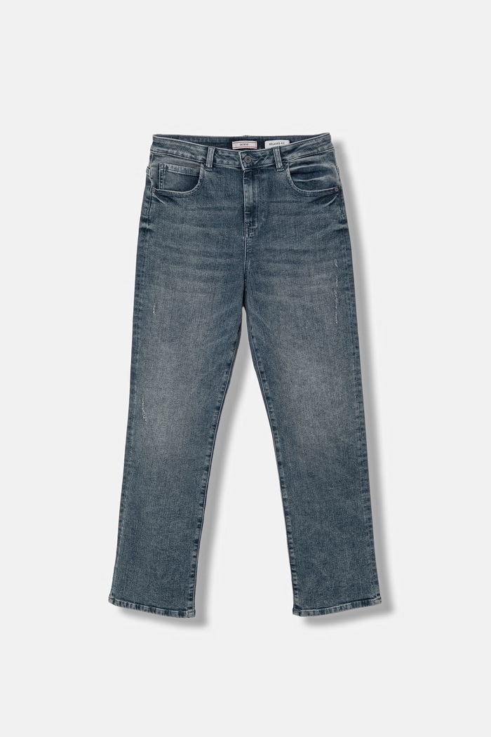 Guess jeansy dziecięce jeansy niebieski L6RA08.D7060.PPY2