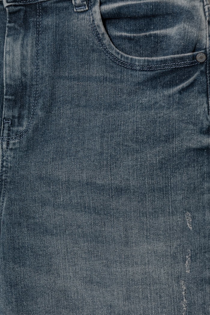 Chłopiec Guess jeansy dziecięce L6RA08.D7060.PPY2 niebieski
