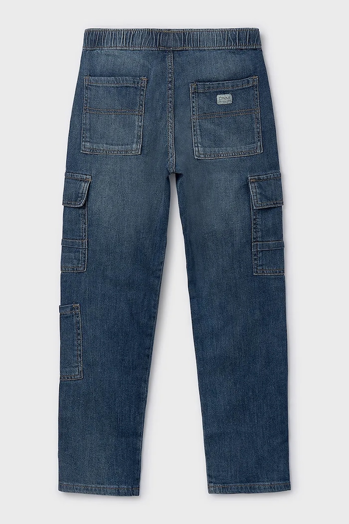 Mayoral jeans copii 6570.7F.Junior.PPY2 albastru SS26