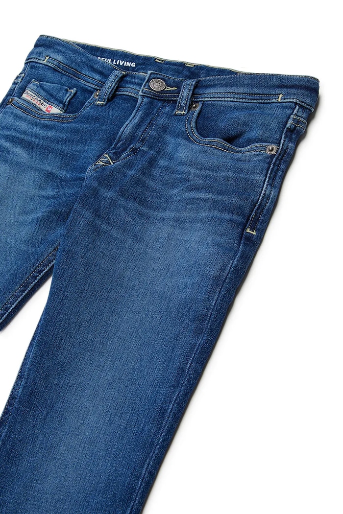 Chlapec Detské bavlnené rifle Diesel 1979 SLEENKER-J JJJ TROUSERS J00993.KXBR0 modrá