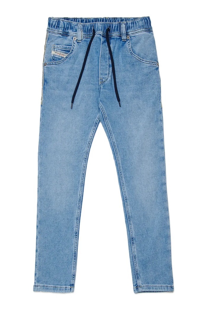Detské rifle Diesel KROOLEY-NE-J JJJ TROUSERS s reguláciou modrá 00J3AJ.KXBSA