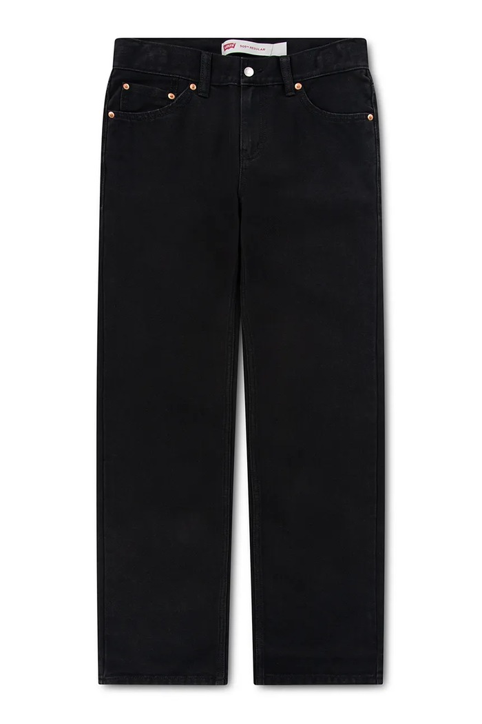 Detské rifle Levi's 505 REGULAR FIT JEAN 9E5505 čierna SS26