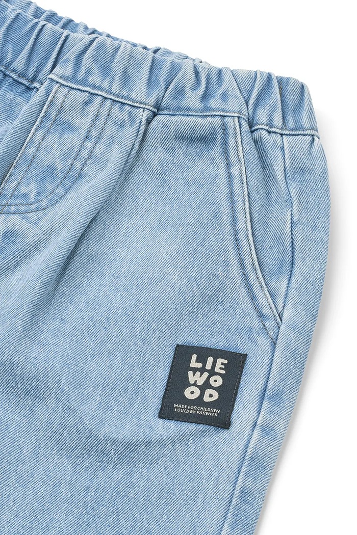 Liewood jeans copii Borris Placement Denim Pants albastru LW20640.PPY2