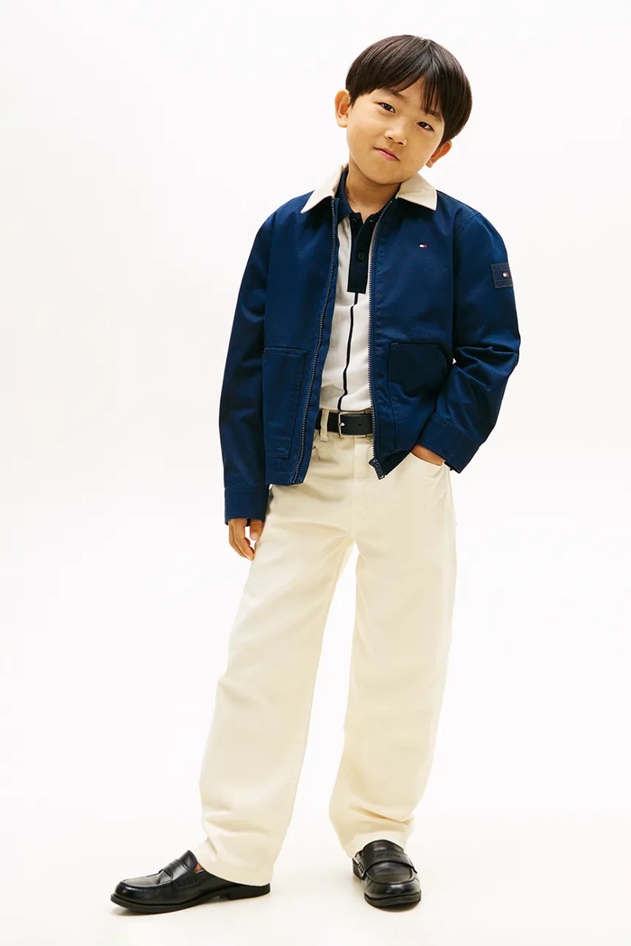 Chlapec Tommy Hilfiger rifle relaxed fit detské RELAXED KB0KB10217.128.176.PPY2 béžová
