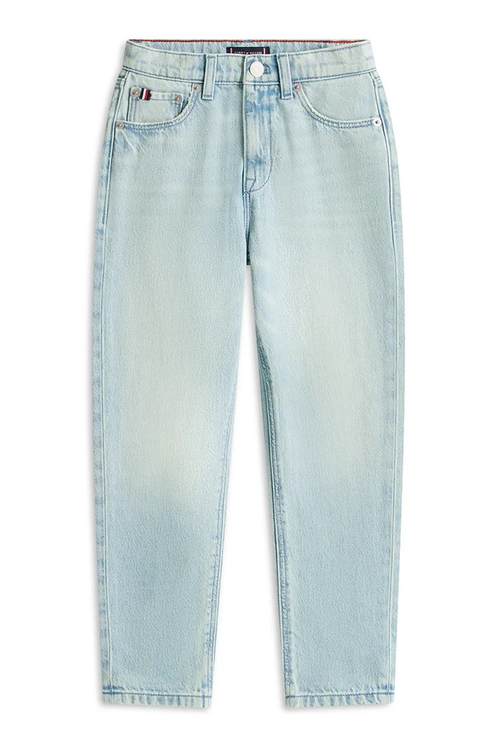 Tommy Hilfiger detské rifle LB WIDE KB0KB10398.128.176.PPY2 modrá SS26