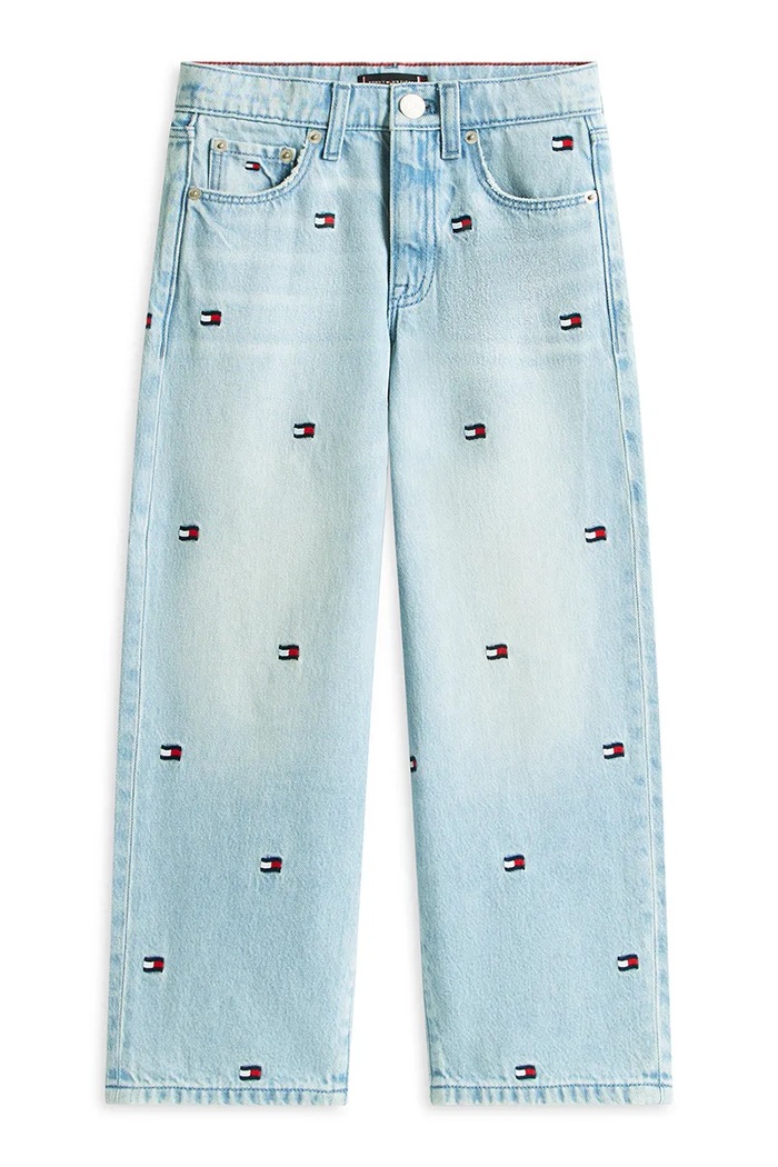 Tommy Hilfiger rifle detské BAGGY KB0KB10417.128.176.PPY2 modrá SS26